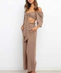 PUP4 Fenice Top - Mocha Clothing