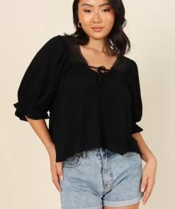 PUP8 Frankie Top - Black Clothing