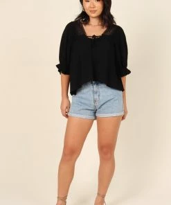 PUP8 Frankie Top - Black Clothing