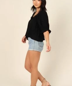 PUP8 Frankie Top - Black Clothing
