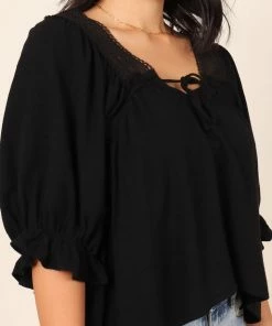 PUP8 Frankie Top - Black Clothing