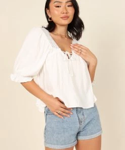 PUP8 Clothing Frankie Top - White