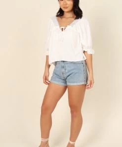 PUP8 Clothing Frankie Top - White