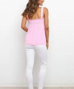 PUP50 Gabby Top - Pink Clothing