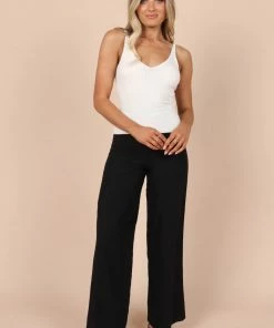 PUP65 For The Bride Gemma V Neck Tank Top - Ivory