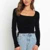 PUP14 Clothing Ginny Top - Black