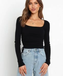 PUP14 Clothing Ginny Top - Black