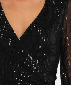 PUP14 Event Ready Glitz Top - Black