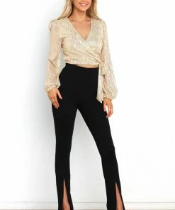 PUP14 Glitz Top - Gold