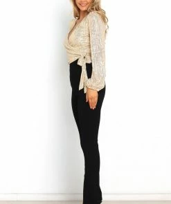 PUP14 Glitz Top - Gold