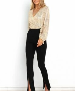 PUP14 Glitz Top - Gold