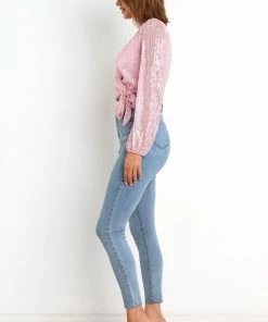 PUP14 Clothing Glitz Top - Pink