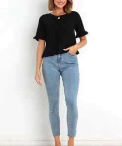 PUP8 Clothing Goldie Top - Black