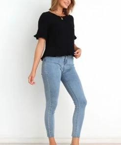 PUP8 Clothing Goldie Top - Black