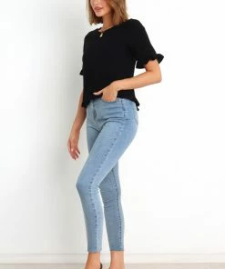 PUP8 Clothing Goldie Top - Black