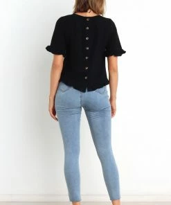 PUP8 Clothing Goldie Top - Black