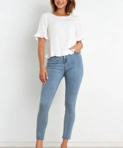 PUP8 Goldie Top - White