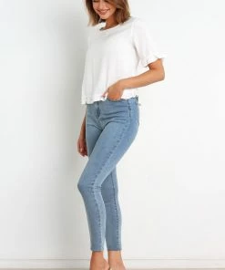 PUP8 Goldie Top - White