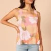 PUP49 Clothing Grace Top - Pink Floral