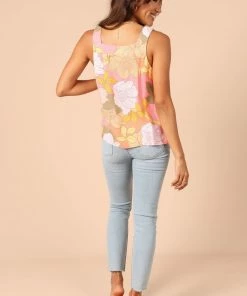 PUP49 Clothing Grace Top - Pink Floral