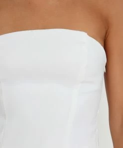 PUP14 Haden Top - White For The Bride