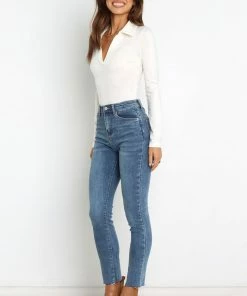 PUP14 Harper Bodysuit - White For The Bride