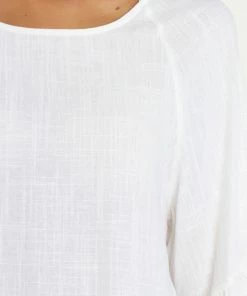 PUP49 For The Bride Hayley Top - White