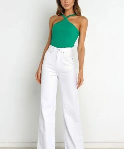 PUP29 Hollie Top - Green Clothing