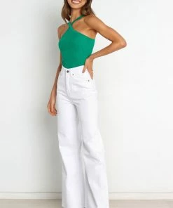 PUP29 Hollie Top - Green Clothing