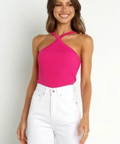 PUP29 Hollie Top - Hot Pink