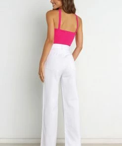 PUP29 Hollie Top - Hot Pink