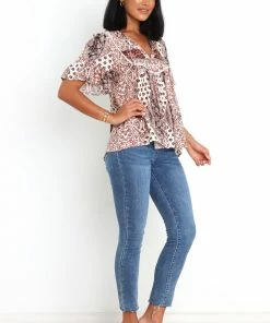 PUP62 Howell Top - Brown Clothing