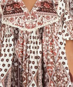 PUP62 Howell Top - Brown Clothing