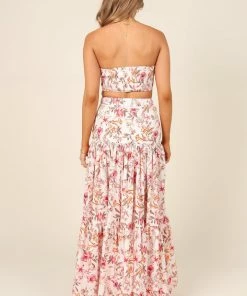 PUP26 Wedding Guest Hydra Top - White Floral