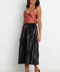 PUP14 Isabella Top - Rust Clothing