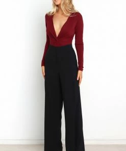 PUP14 Jackie Bodysuit - Wine
