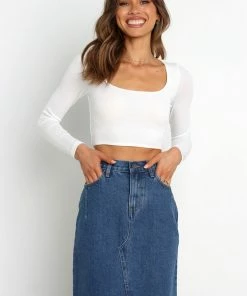 PUP58 Jayne Top - White