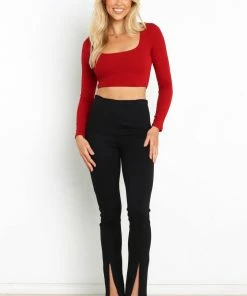 PUP58 Clothing Jayne Top - Wine