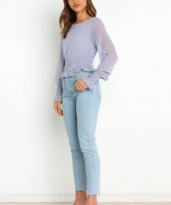 PUP44 Clothing Jeanie Top - Blue