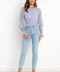 PUP44 Clothing Jeanie Top - Blue