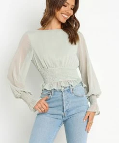 PUP44 Jeanie Top - Green