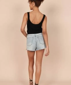 PUP65 Jennifer Crop Top - Black Clothing