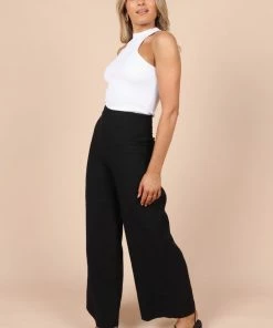 PUP65 Jess High Neck Top - White