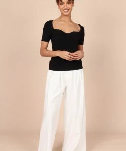 PUP65 Clothing Jessica Top - Black