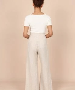 PUP65 Clothing Jessica Top - Ivory