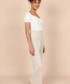 PUP65 Clothing Jessica Top - Ivory