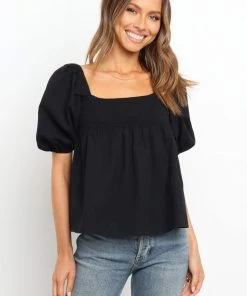 PUP4 Jetta Top - Black Clothing