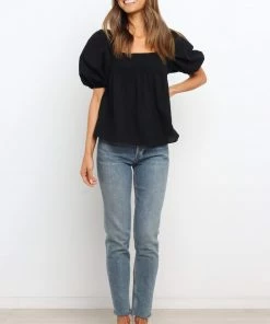 PUP4 Jetta Top - Black Clothing