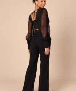 PUP27 Juniper Blouse - Black Clothing