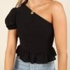 PUP30 Clothing Katie Top - Black